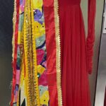 Crimson Crush Anarkali