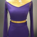 Radiant Purple Two-Piece Ensemble