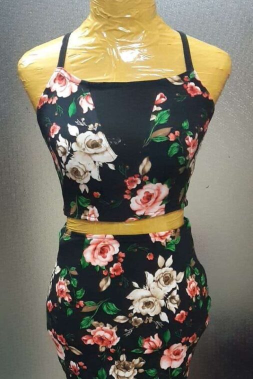 Midnight Floral Chic Set