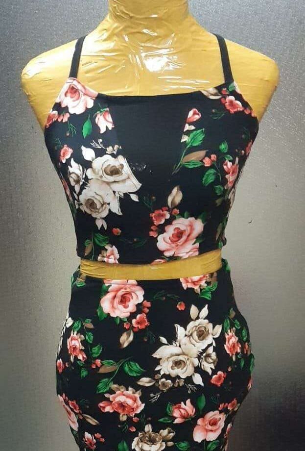 Midnight Floral Chic Set