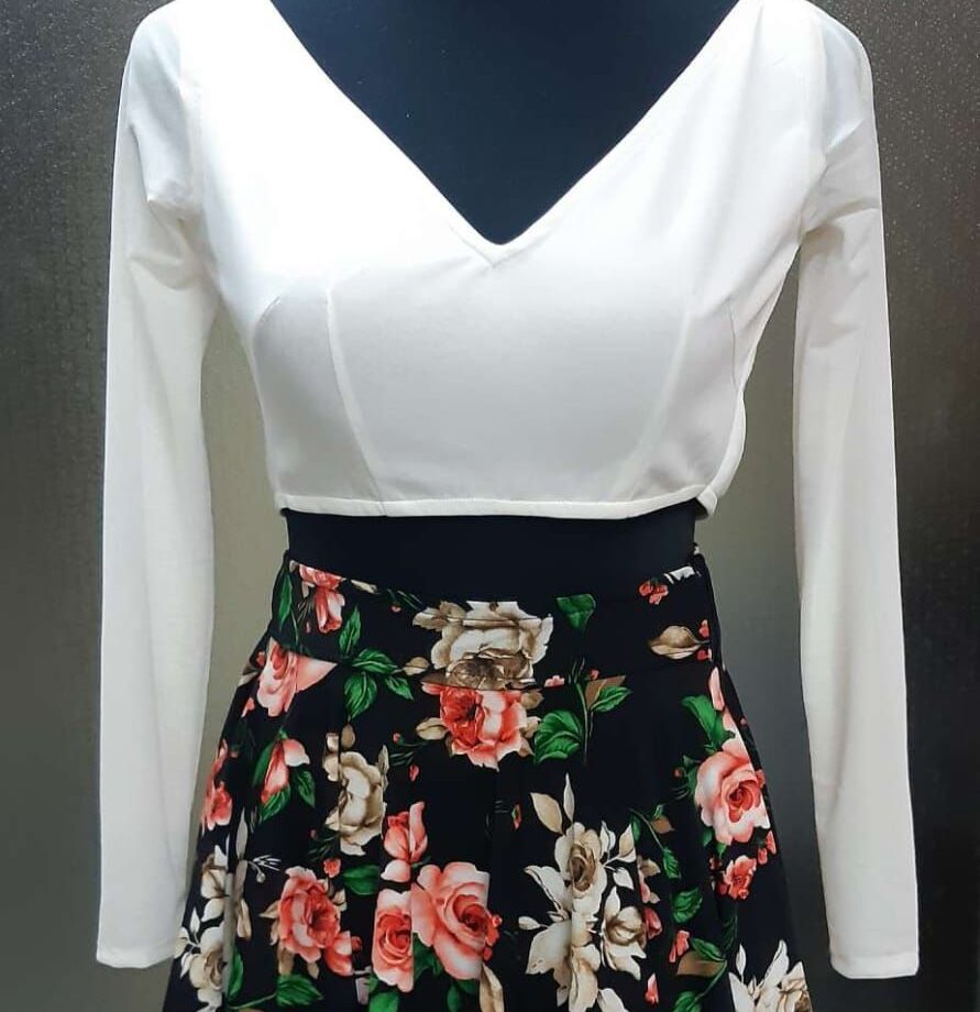 Floral Elegance Ensemble