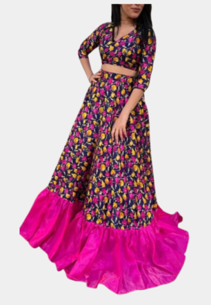 Floral Fiesta Lehenga Choli