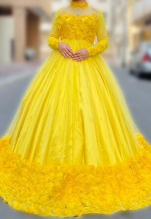Yellow Blossom Dream Gown