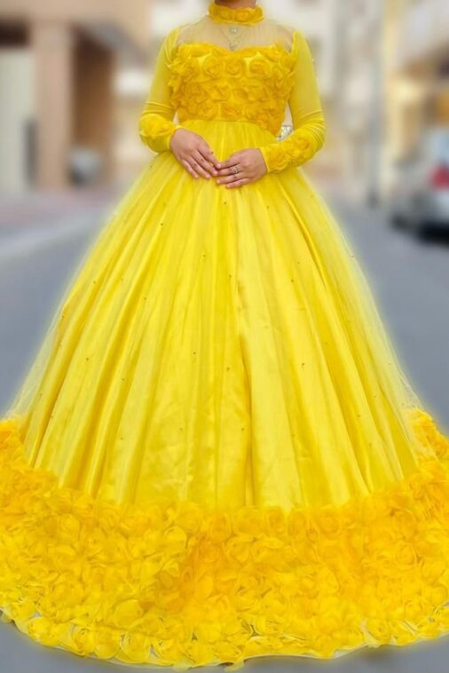 Yellow Blossom Dream Gown