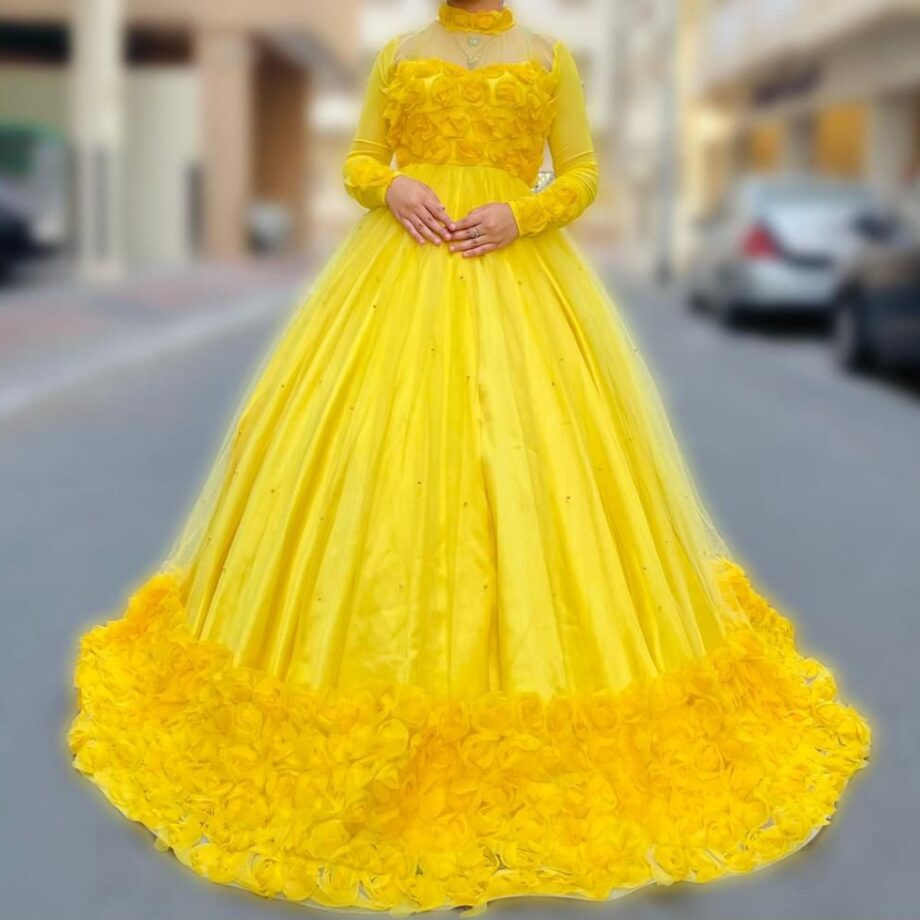 Yellow Blossom Dream Gown