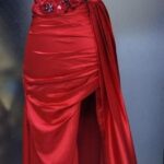 Scarlet Elegance Gown