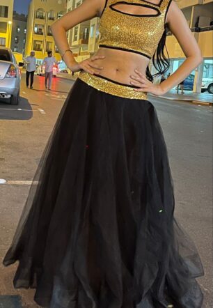 Midnight Magic Lehenga