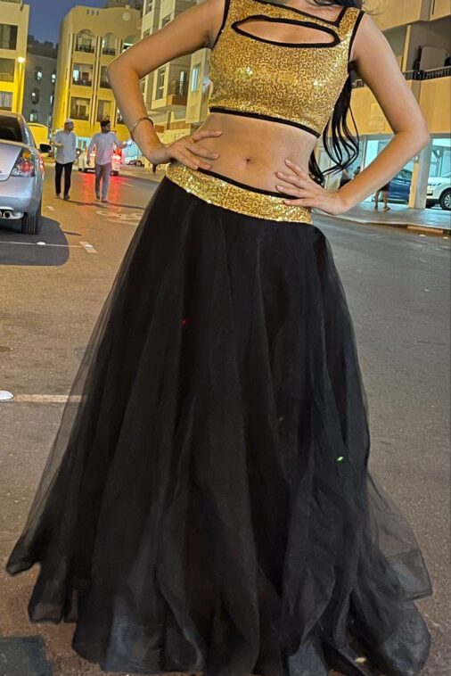 Midnight Magic Lehenga