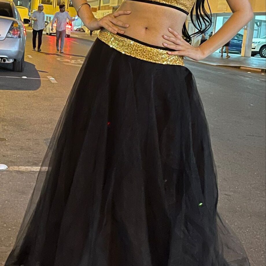 Midnight Magic Lehenga