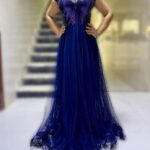 Blue Sapphire Sparkle Gown