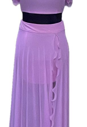 Baby pink Indo western two piece